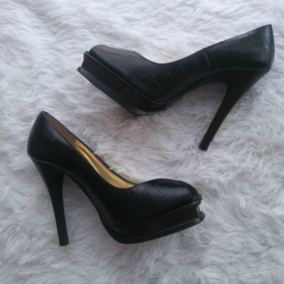Colin Stuart Platform Heels size 7.5 - Picture 2 of 5